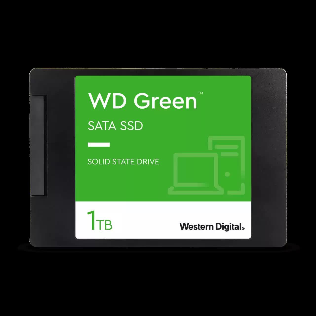 Western Digital Green SATA SSD in/7mm Cased Internal Drives (1