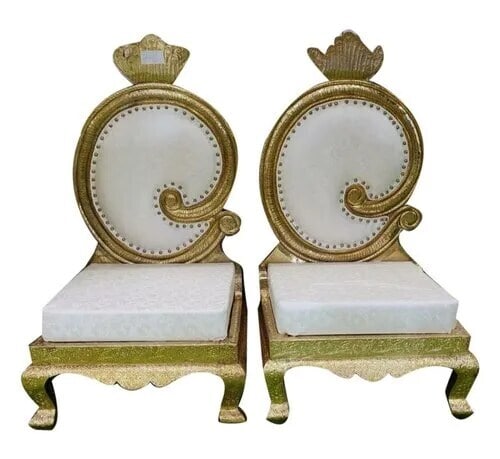 Wedding Ceremony Mandap Chairs For Rent White Armless Wooden And