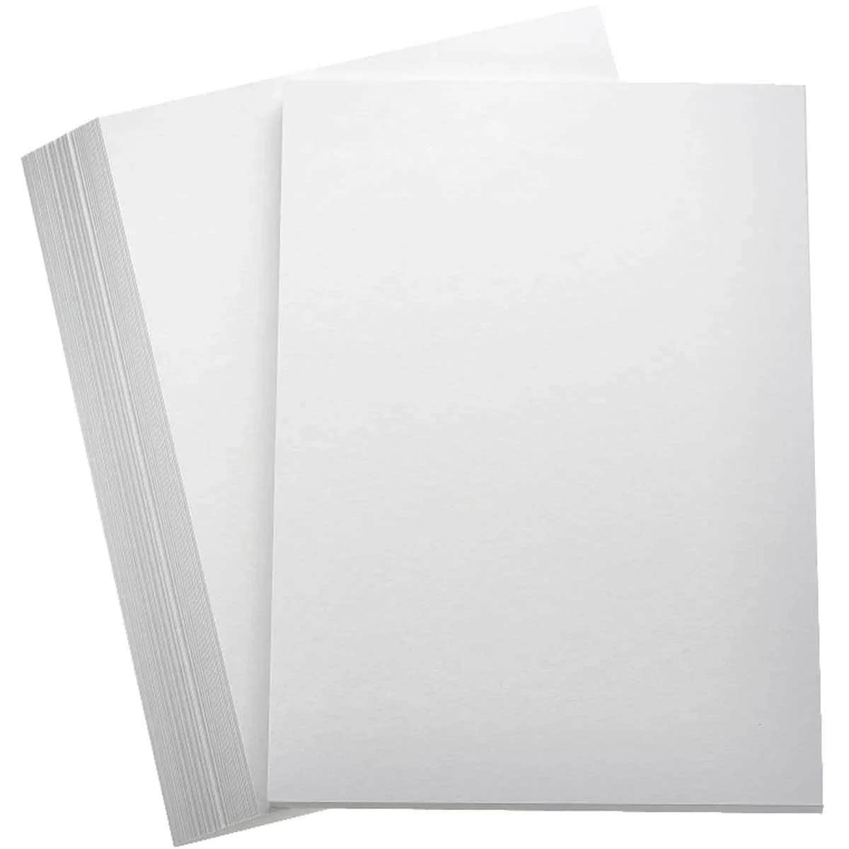 Plain A4 Size Paper Sheets (White) in Varanasi at ₹ 600 - Main Image