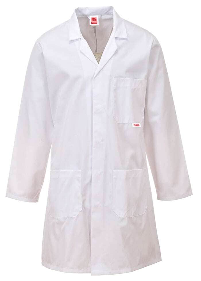 White Polyester Cotton Lab Coat, For Laboratory in Jaipur at