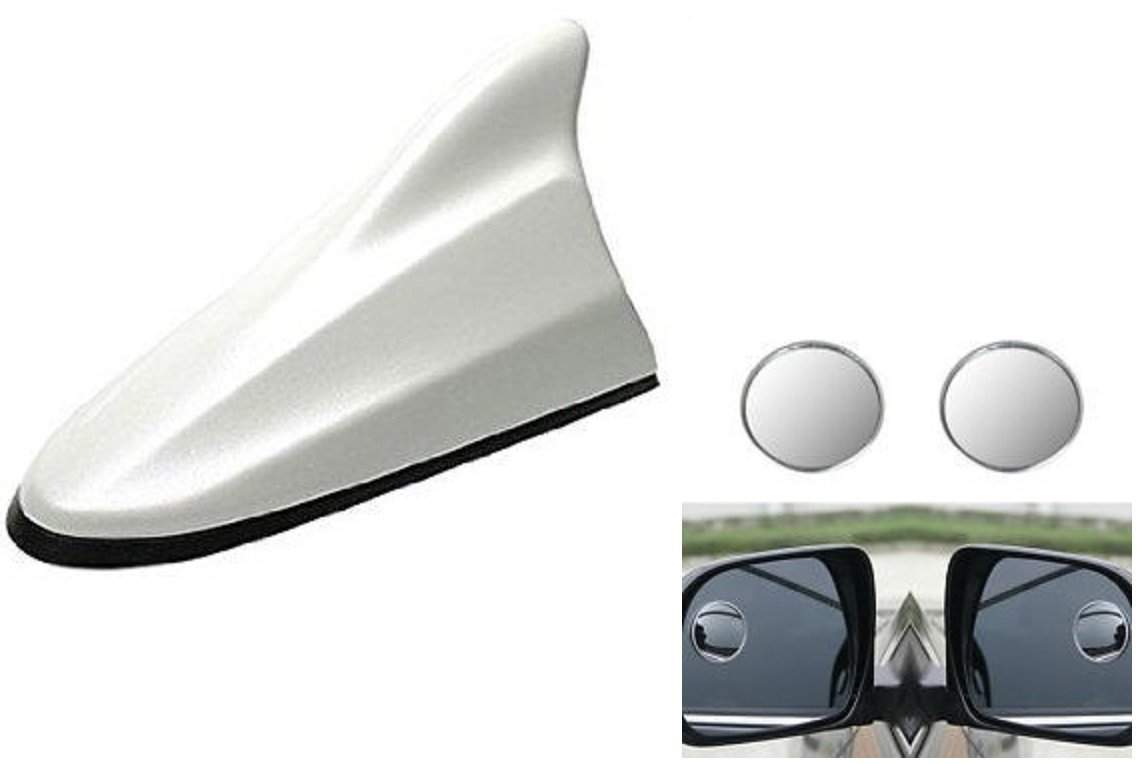 Buy White Shark Fin Replacement Signal Receiver Antenna for Maruti Suzuki  Ertiga with a pair of Blind Spot Mirrors, Features, Price, Reviews Online  in India - Justdial