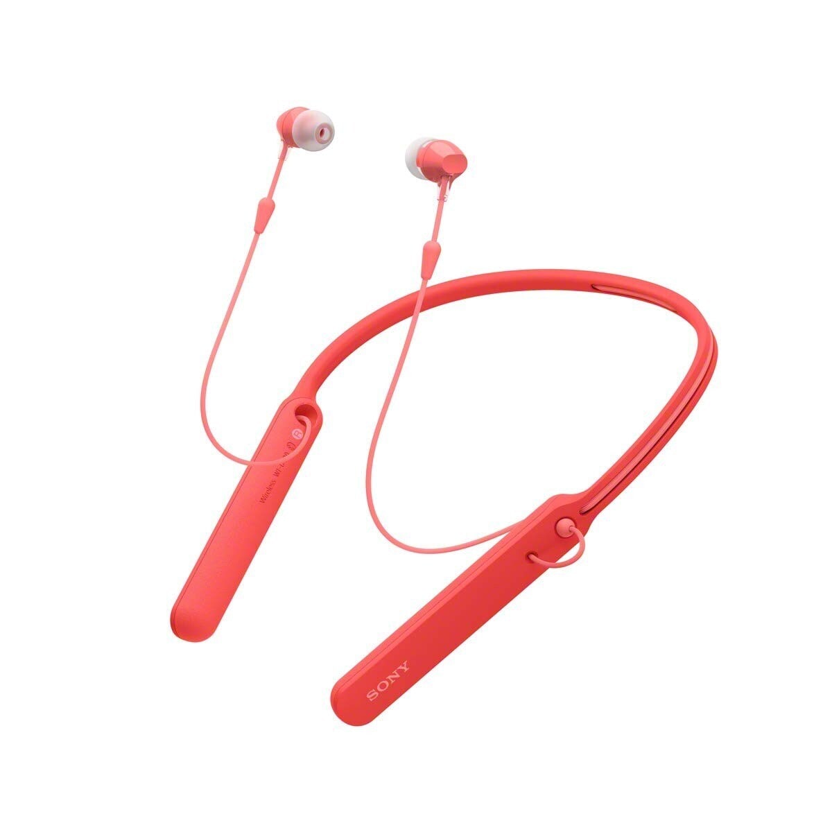 SONY WI-C400 Neckband In Ear Wireless Headphone (Red) in Indore at