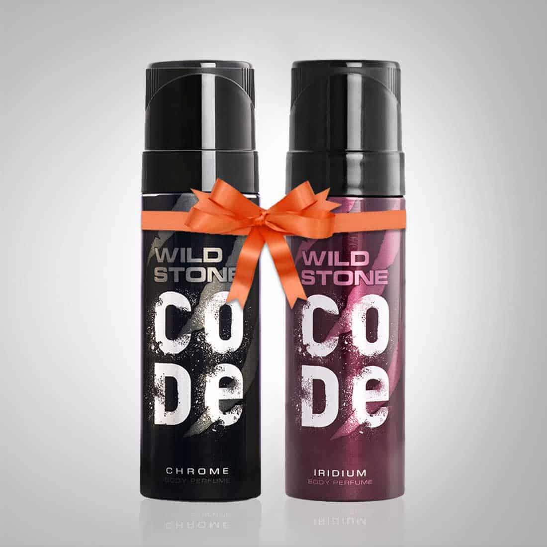 WILD STONE Code Iridium And Chrome 120 ml Each Pack Of 2 in