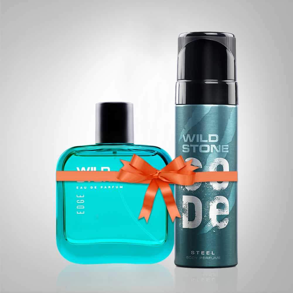 WILD STONE Code Steel (120 ml) And Edge Perfume (50 ml) Combo Pack