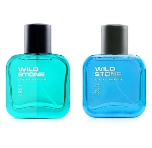 WILD STONE Hydra Energy And Edge Perfume 50 ml Each (Pack Of 2) in