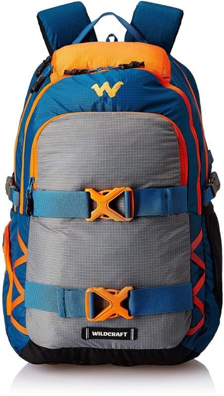 WILDCRAFT Buckler Blue 21 L Backpack (Blue, Grey) in Vijayawada at