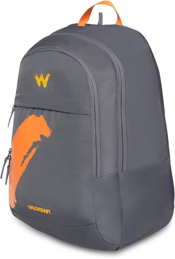 WILDCRAFT Seek 30 L Backpack (Grey, Orange) in Pune at