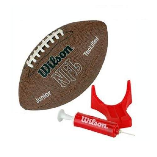 Buy Wilson Wtf1414pt Nfl Mvp Junior Football W Pump Amp Tee Features Price Reviews Online In India Justdial