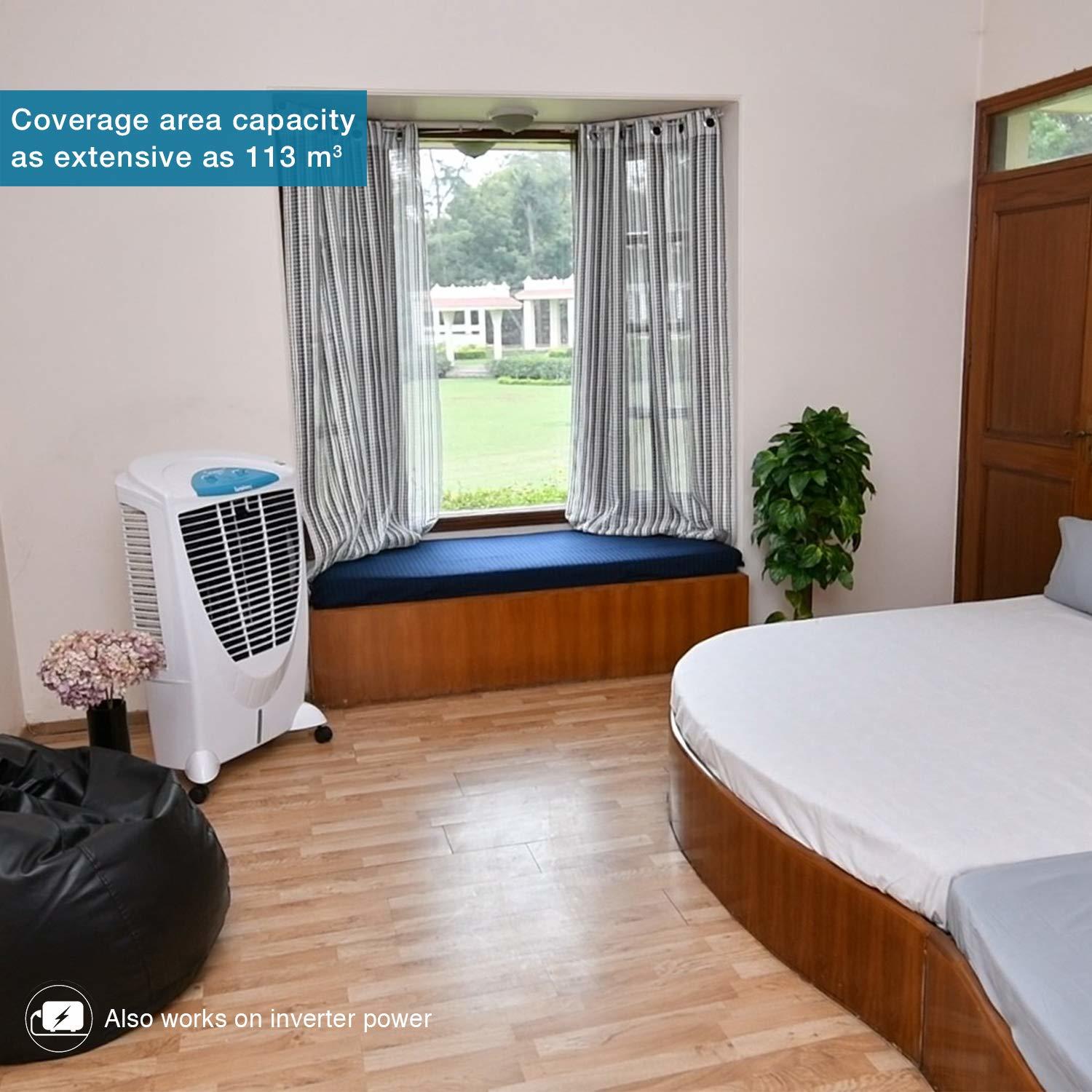 Symphony Winter Desert Air Cooler (230V/50HZ, 56 ltr, White) in