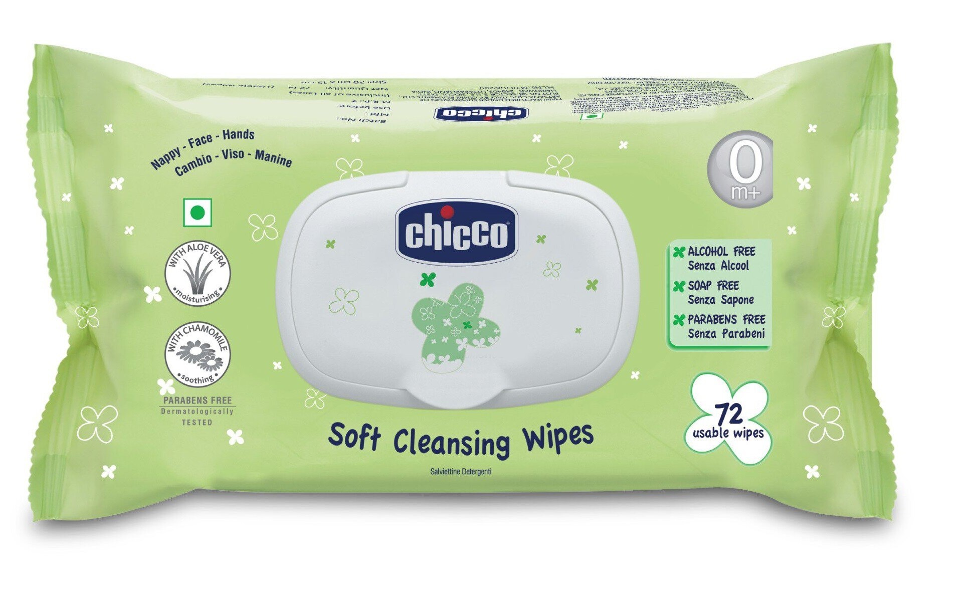 Chicco Soft Cleansing Wipes (72 Pieces) in Chennai at ₹ 206