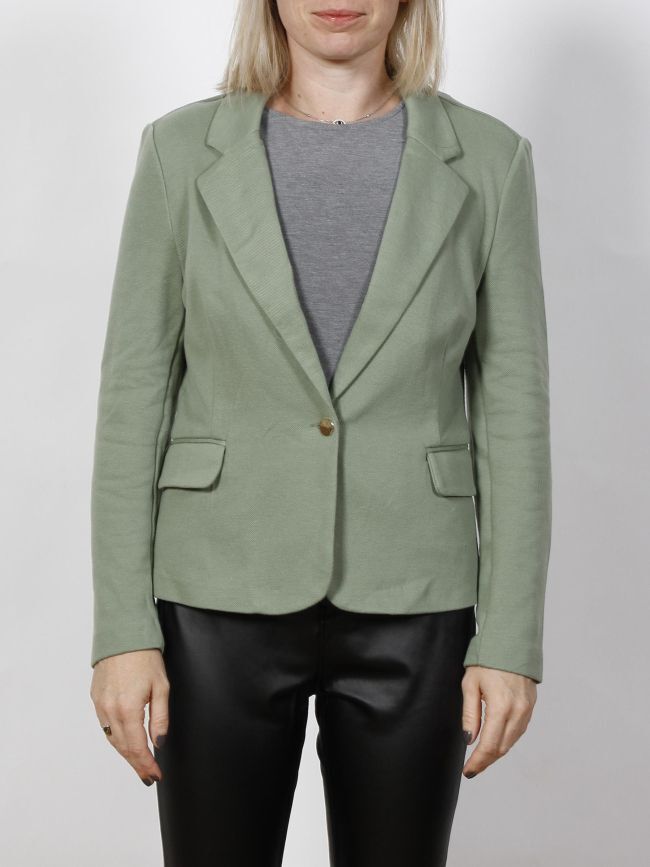 Womens Olive Blazer Wyobmus Womens One Button Blazer Lightweight