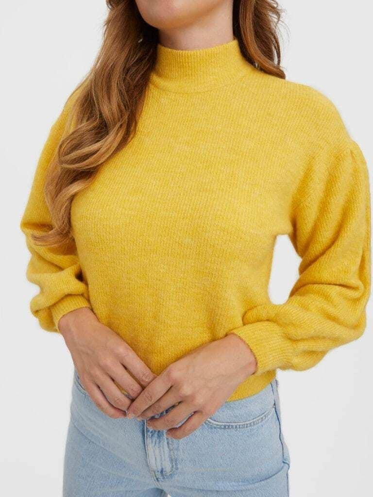 Women's Export Surplus Yellow Sweater, Available Size- S-xxl in