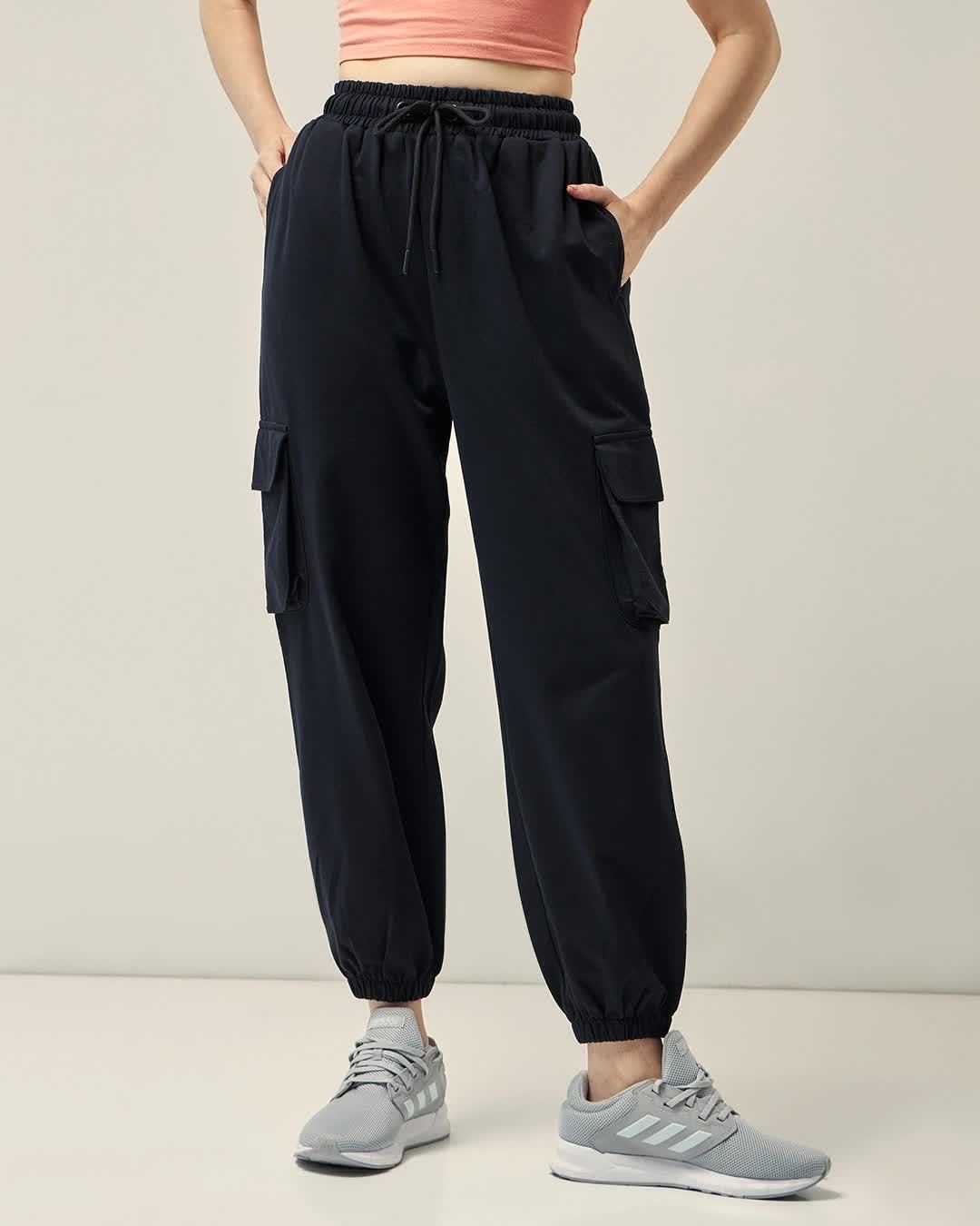 Women's Oversized Cotton Jogger Black 30 in Mumbai at ₹ 330