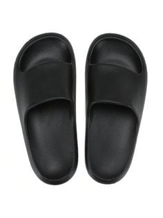 Women's Synthetic Slippers Black in Delhi at ₹ 65 ₹ 150 Pr