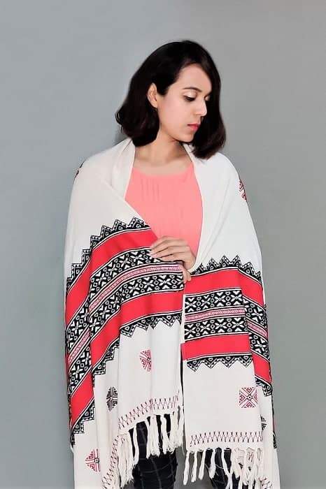 Wembroidery Pashmina Wool Shawl for Women in Delhi at ₹ 500 Pc