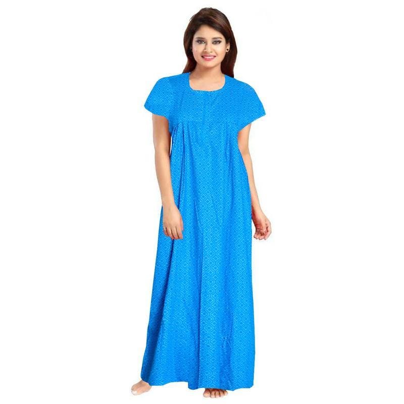 Womens Cotton Nighty Night Dress Nightgown 3-XL in Jaipur at