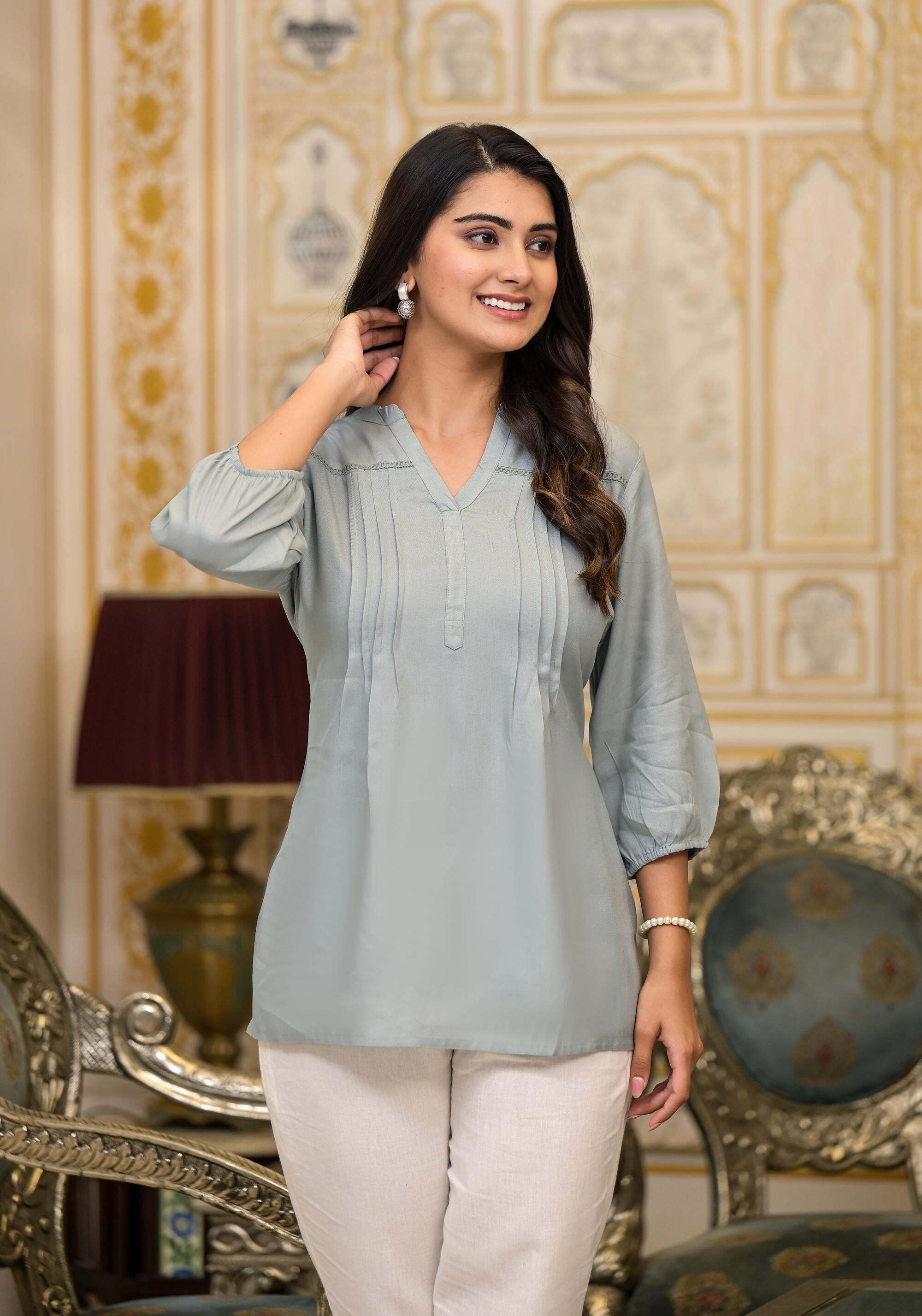 Womens Rayon Tunic Top in Mumbai at ₹ 250 ₹ 1,200 Pc by Vira