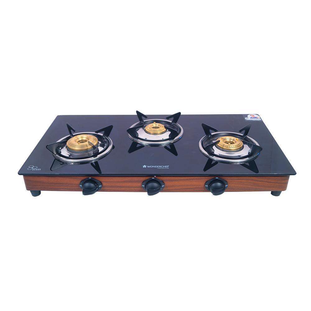 wonderchef gas stove 3 burner