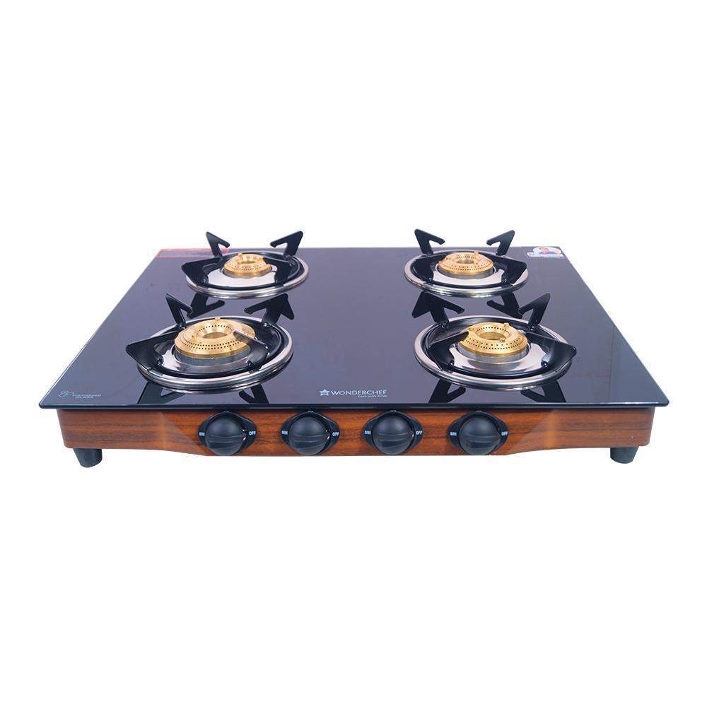 wonderchef gas stove 4 burner