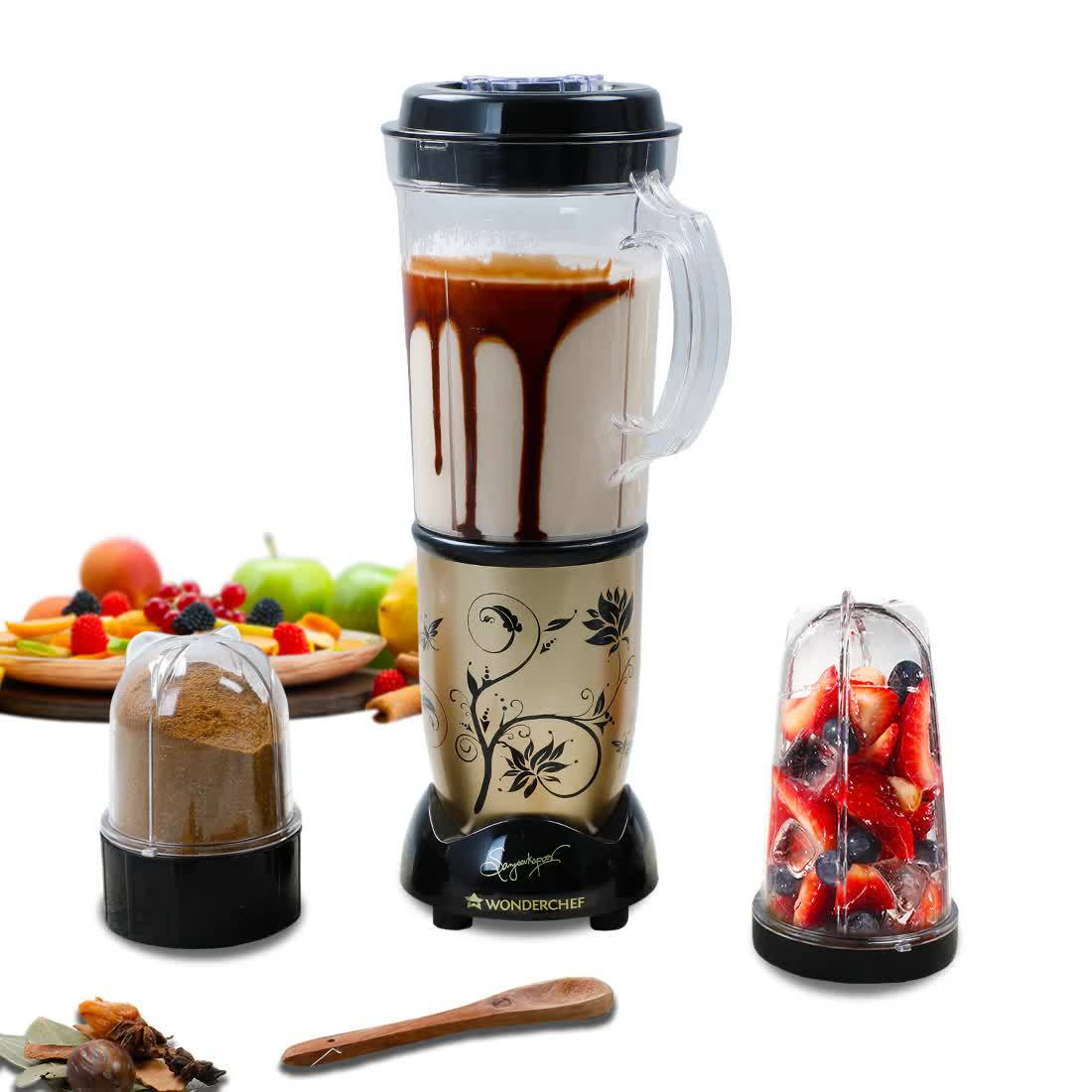 Wonderchef Nutri-blend Juicer Mixer Grinder Multicolor 400W in