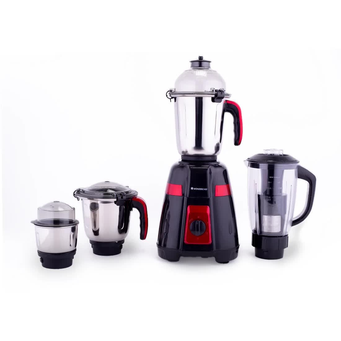 Wonderchef Rialto Mixer Grinder 750w WonderChef Turbo Chopper And