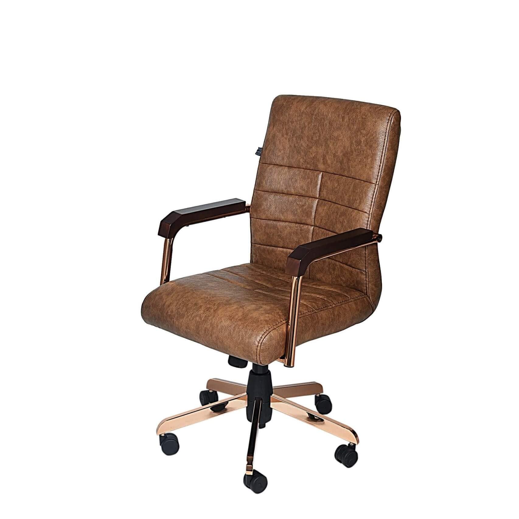 Wooden Office Executive Chair Without Arm Rest in Karaikudi at