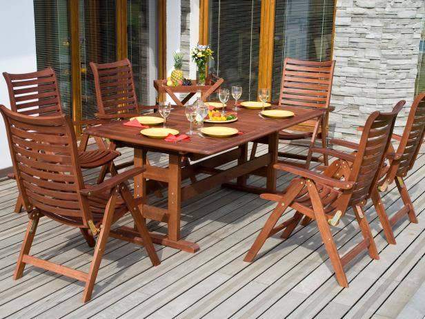 Teak Wood Outdoor Furniture, Seat, Various Sizes, Polished
