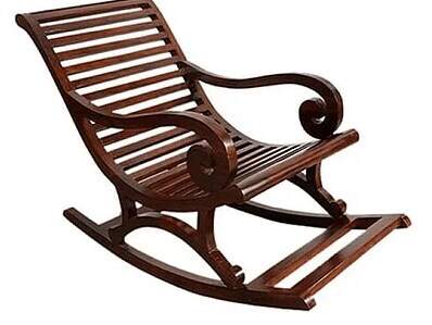Wooden Sheesham Rocking Chair in Jodhpur at ₹ 19,800 Pc by