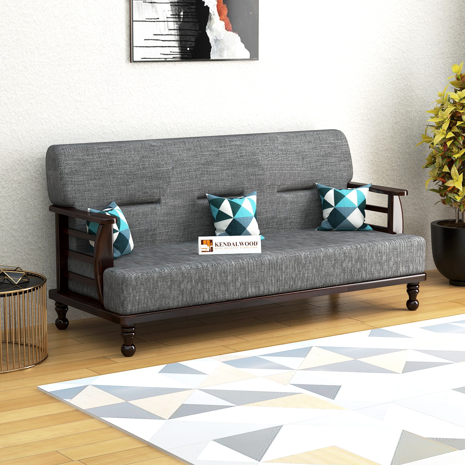 Wooden Sofa Set Without Cushion in Bangalore at ₹ 2,000