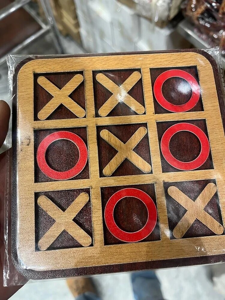 Wooden Tic Tac Toe Game Toys in Saharanpur at ₹ 85 Set by Dream