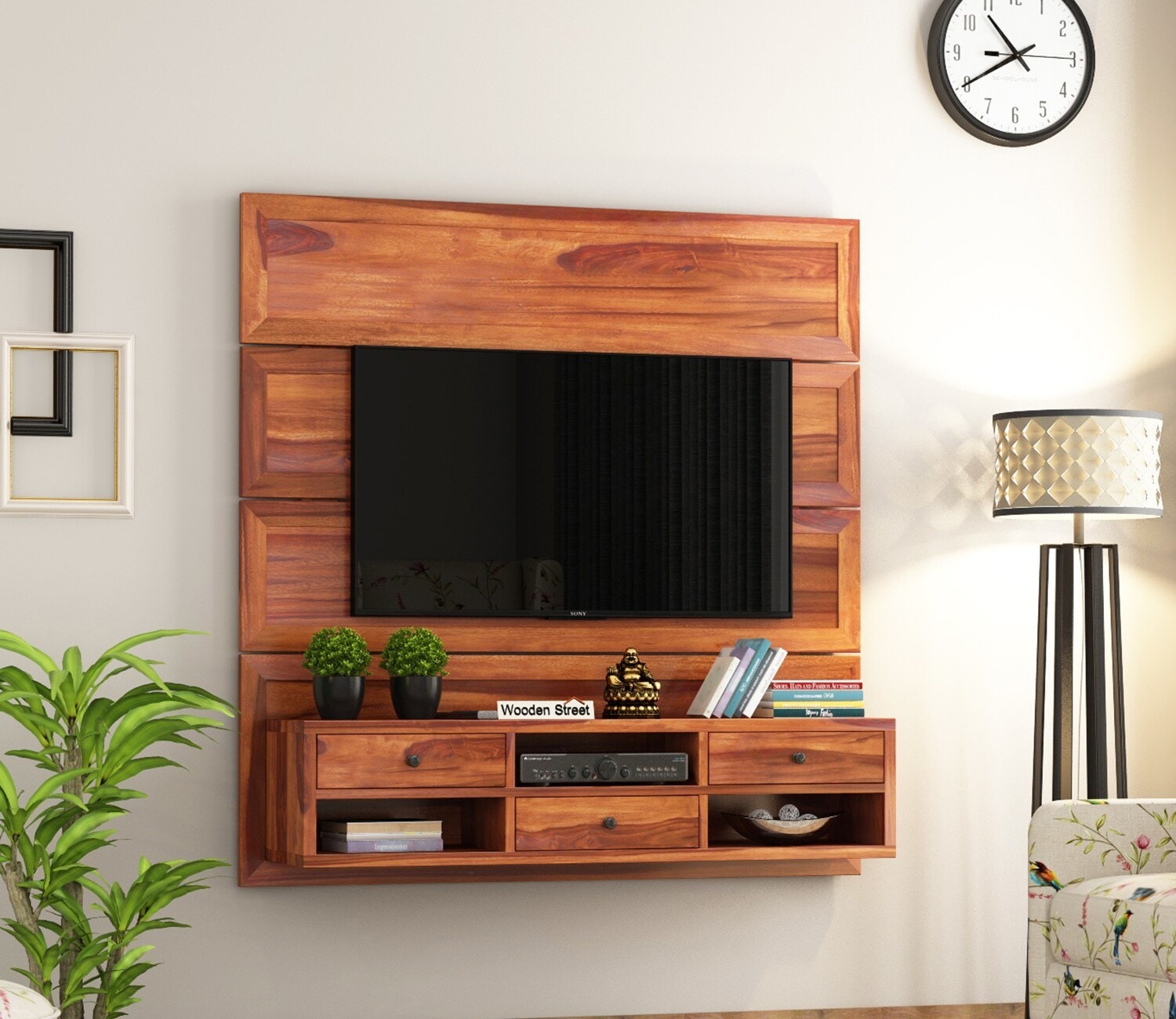 Wooden Wall Mount TV Unit 26 Inch in Latur at ₹ 8,000 ₹ 15,000