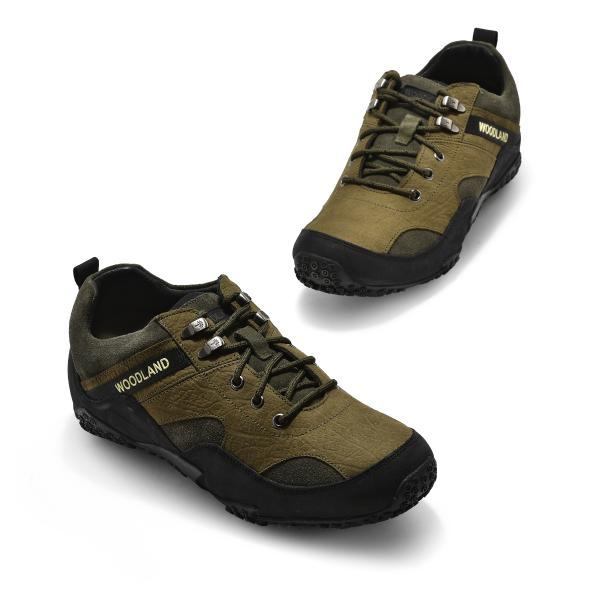 WOODLAND OLIVE GREEN HIKING SHOES in Mumbai at ₹ 3,681 ₹ 3,795