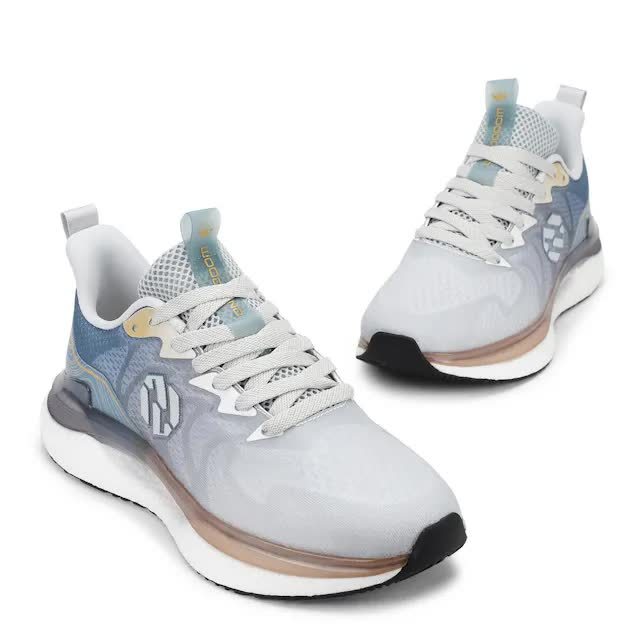 WOODLAND Sports Shoes Lgrey And Blue (Size to 10) in Agra at