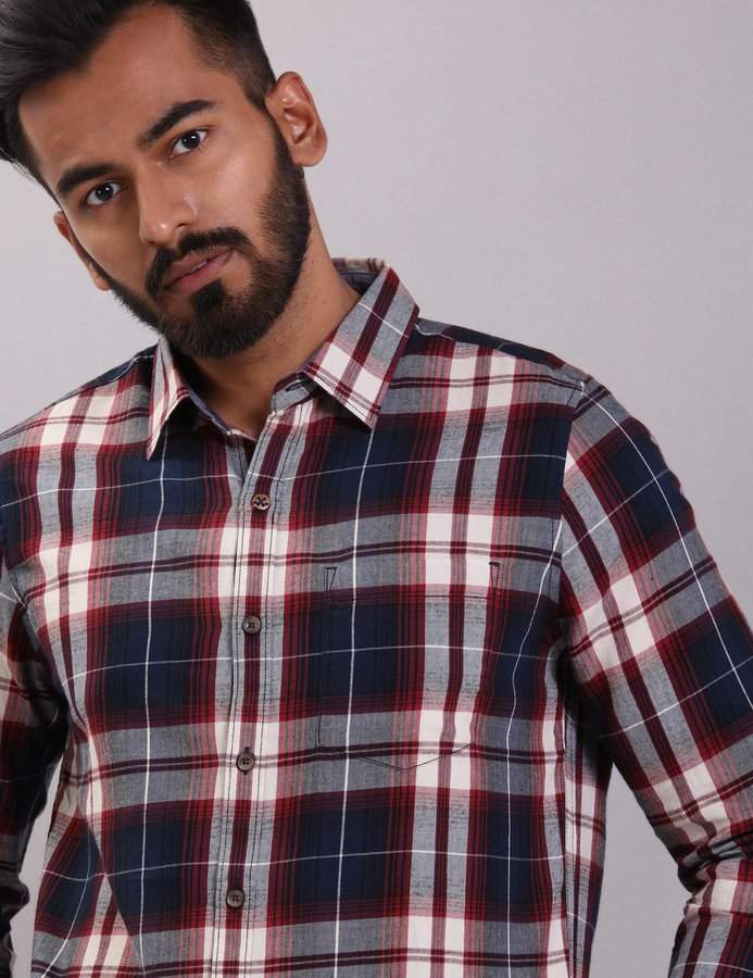 Buy Wrogn Check Me Later Shirt Online 