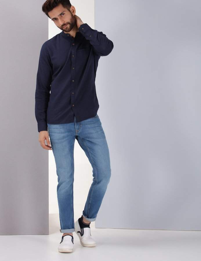 WROGN WHJN0723 Wardrobe Essential Jeans (36, Blue) in Bangalore at