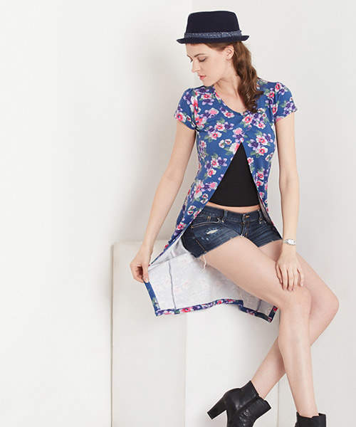 Yepme Kelsie Maxi Top Blue Multicolor (166017) in Bangalore at