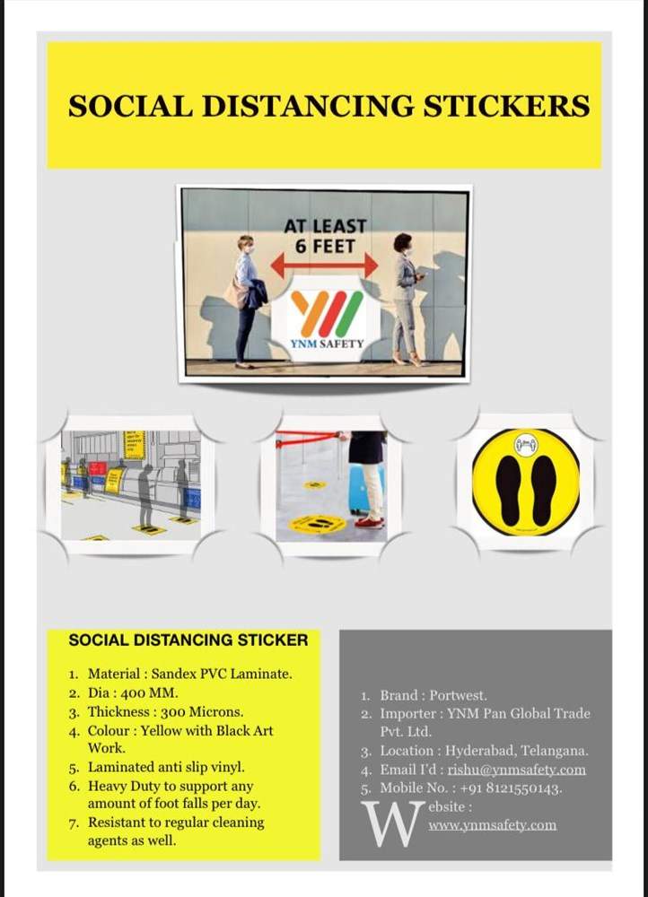 Floor Stationery Sticker in Jodhpur Dealers, Manufacturers