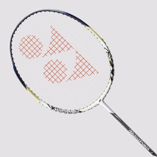 Buy YONEX Muscle Power 7 Badminton Racket (White, Navy