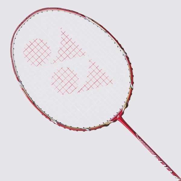 Buy YONEX Nanoray 600 Badminton Racket (Shine Red) Online - Best