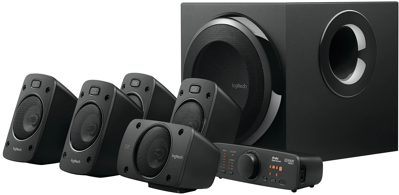 Logitech Z906 Channel Surround Speaker System (Black) in Delhi
