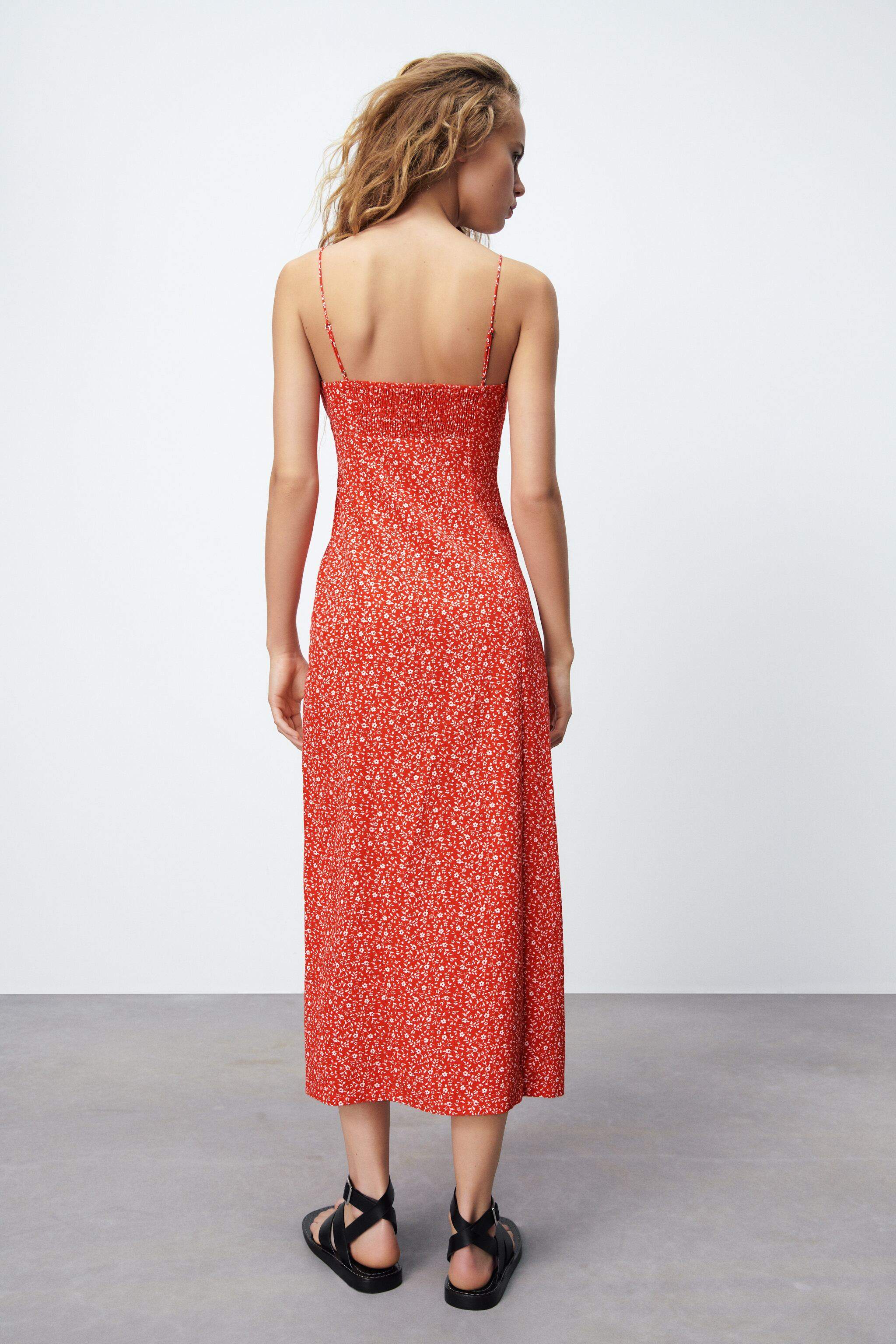 necklace for off the shoulder dress Anabeila Strapless Frill Maxi Dress | Navy | Womens