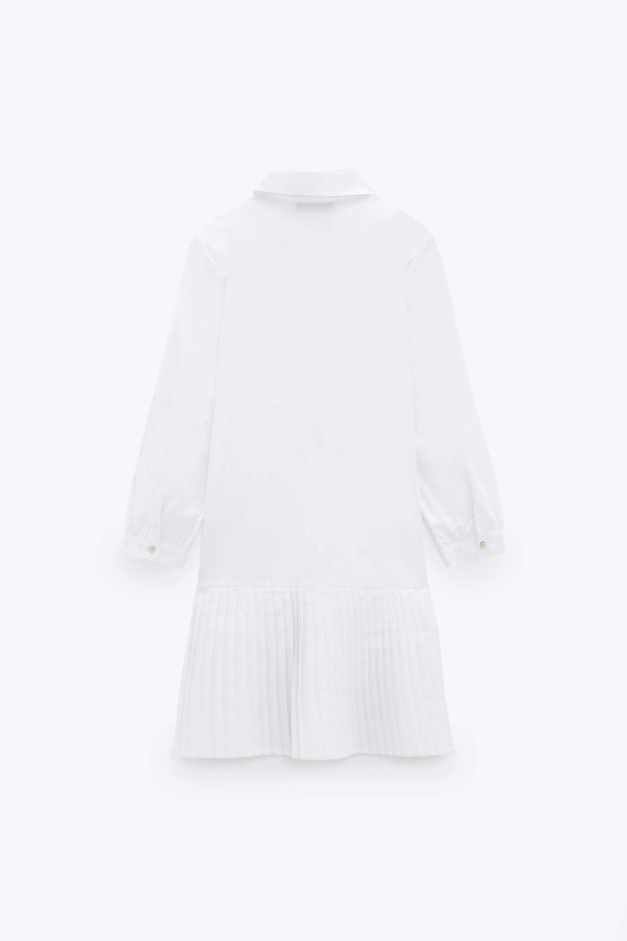 ZARA Womens Pleated Dress (White 2) in Muktsar at  2,900 -  2,990 by  Bobby selection - Justdial