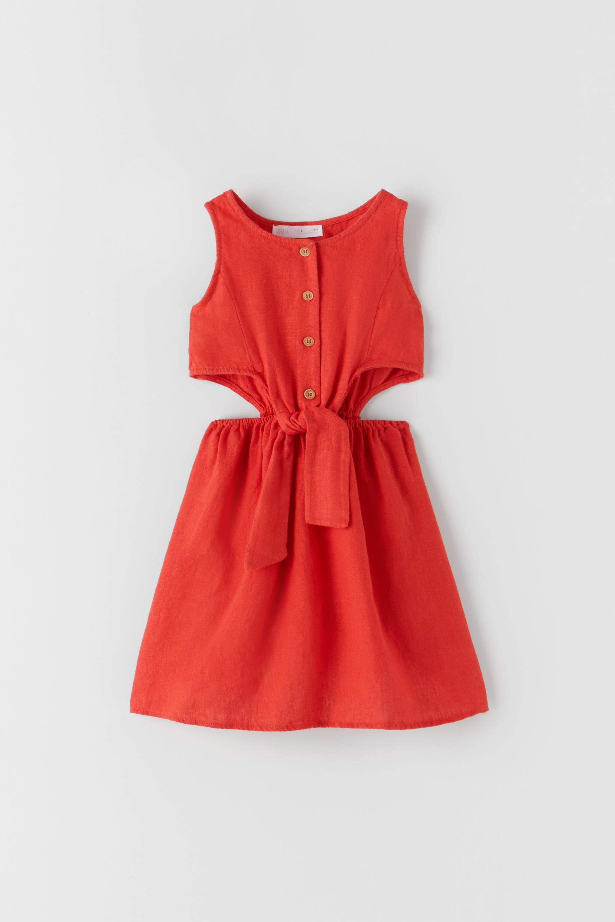 ZARA Kids Girl Linen Dress With Cut-Out And Knot Detail (Red 1) in Bangalore at 2,102 - 2,190 by J.M.D NX ENTERPRISE'S - Justdial ZARA Kids Girl Linen Dress With Cut-Out And Knot Detail (Red 1) in Bangalore at 2,102 - 2,190 by J.M.D NX ENTERPRISE'S - Justdial