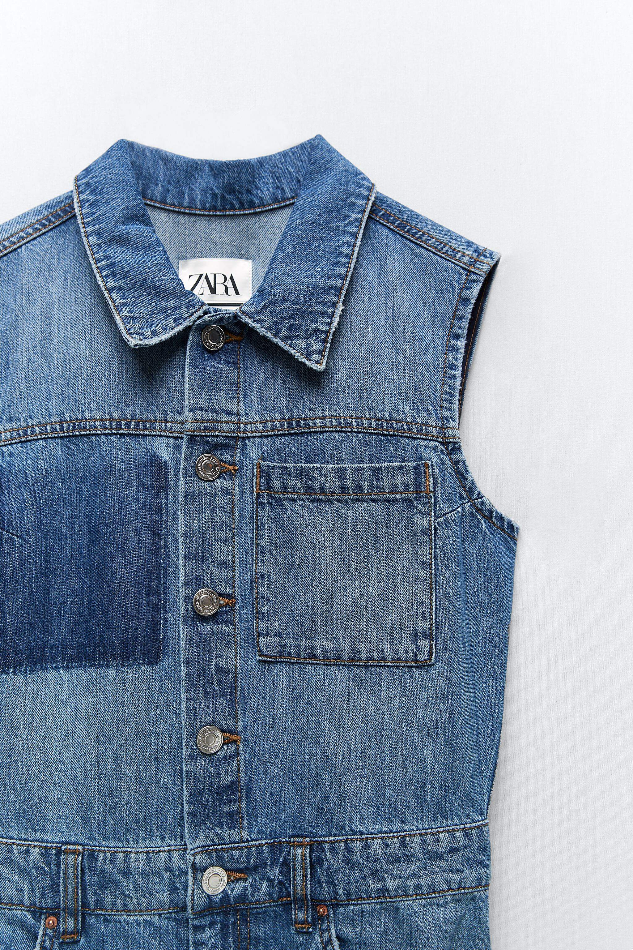 ZARA Womens Asymmetric Denim Dress (Blue) in Delhi at  4,221 -  4,490 by  Outfit Zone - Justdial