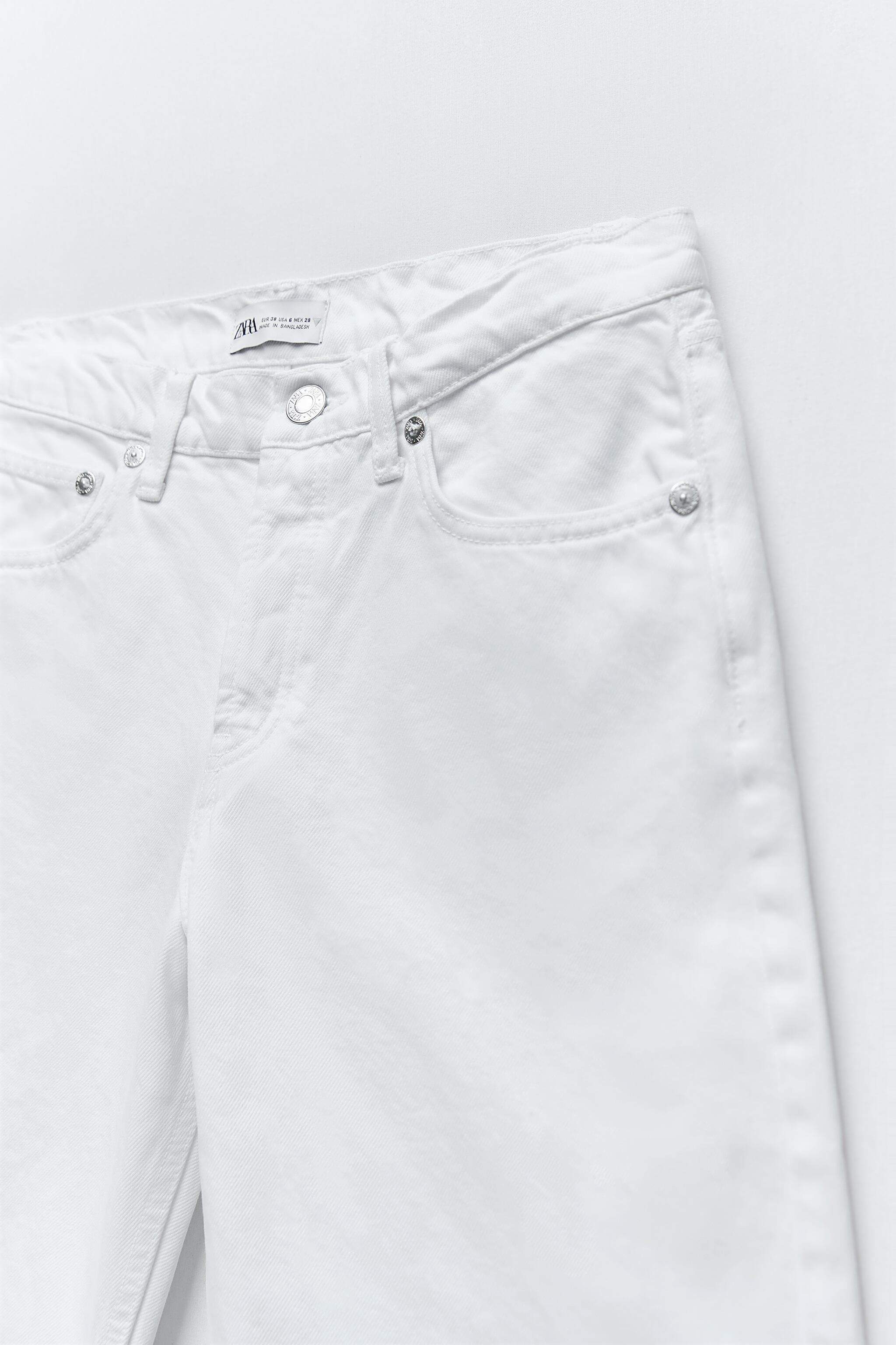 Zara Womens Mid-Rise Full Length 