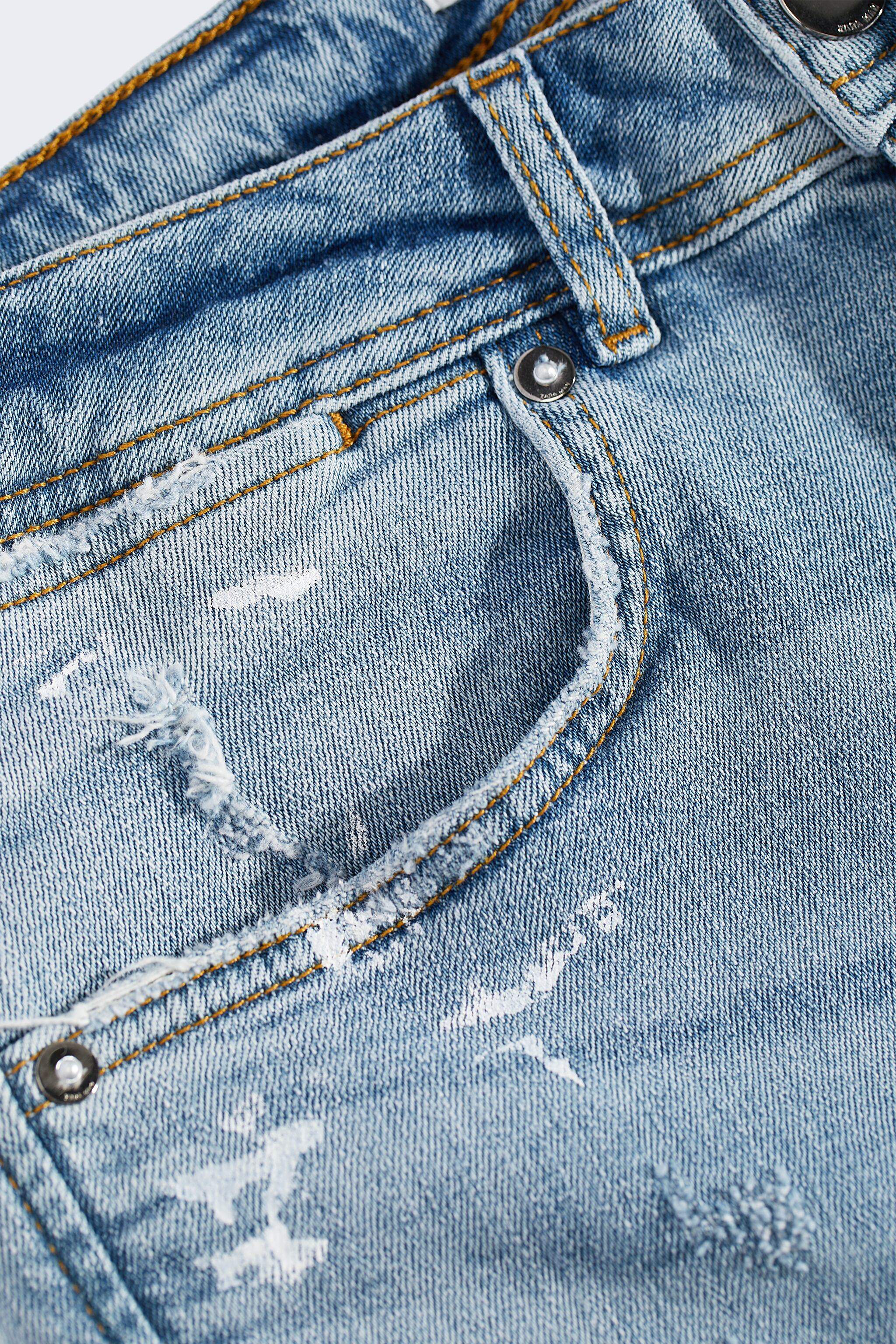 cropped jeans