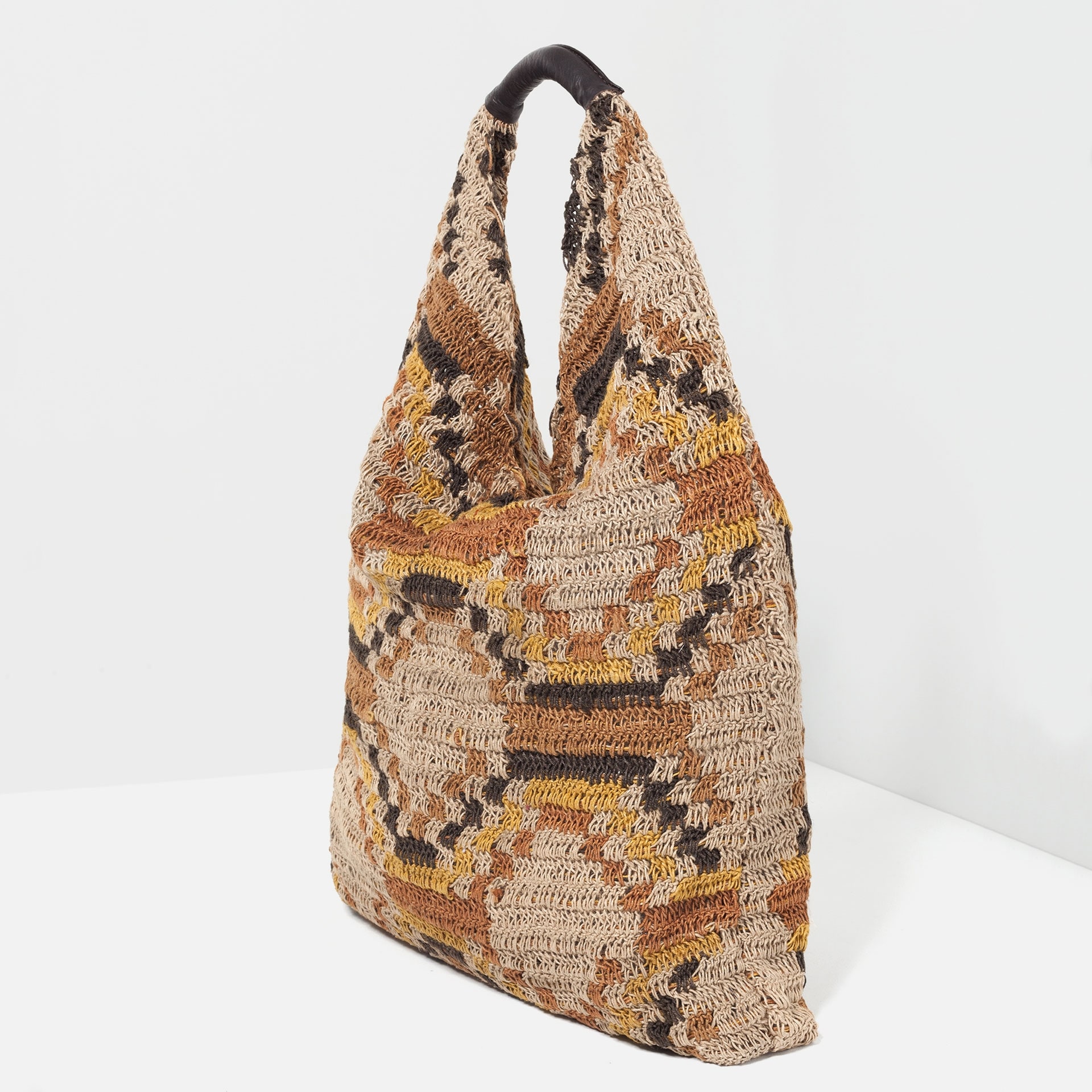 ZARA Raffia Bucket Bag Multicolour [4011/104] in Mumbai at