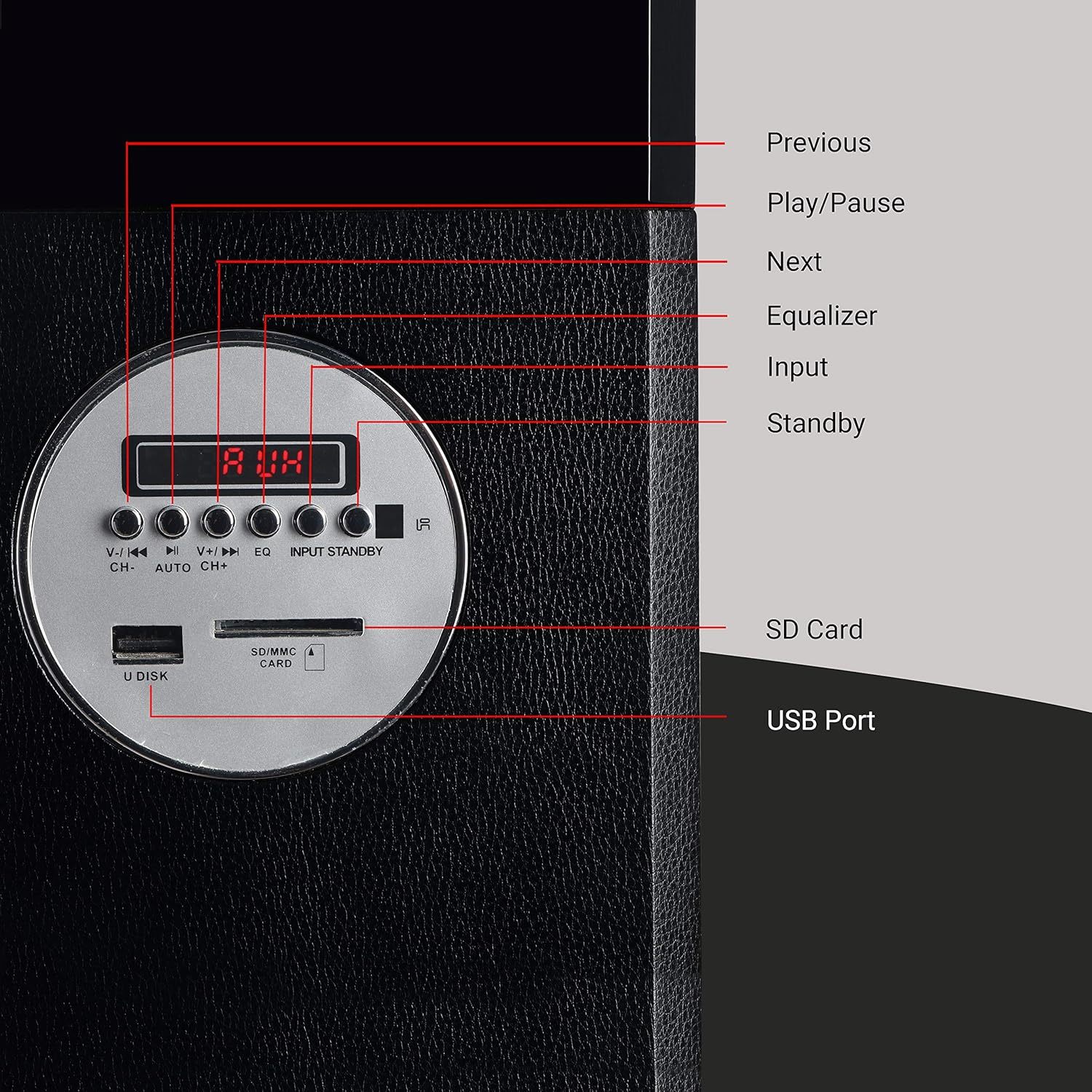 ZEBRONICS Tower Speaker [ZEB-BT9500RUCF] in Lucknow at ₹ 19,199