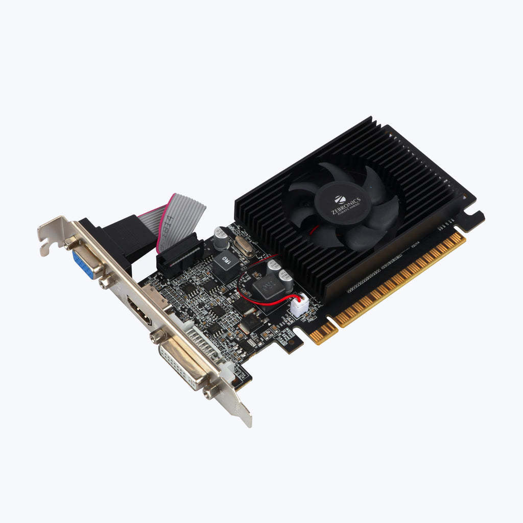 Buy ZEBRONICS ZEB-GT610 2GD3 GDDR3 Graphics Card (49 W) Online