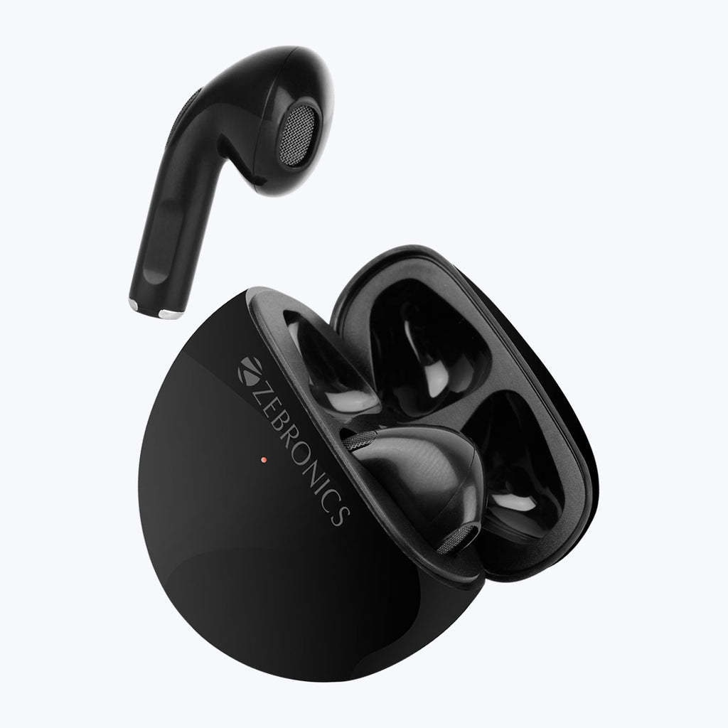 ZEBRONICS Zeb-Sound Bomb 8 Wireless Earbuds (Black) in Delhi
